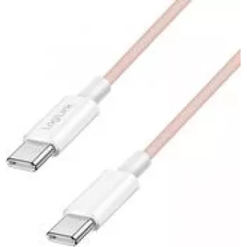 LogiLink Cabo USB 2.0 Type-C C/m> C/m Nylon 60W rosa - Cabo - Digital/Dados (CU0345)