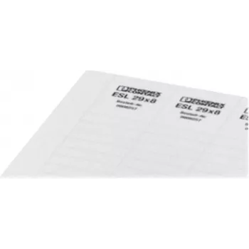 Tira de inserção Phoenix Contact adequada para: KMK · 174 peças ESL 29X 8 conteúdo: 174 peças (0808257)