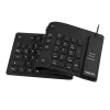 Teclado LogiLink ID0019A universal USB QWERTZ alemão preto