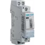 Hager ERC218 - cinzento - 1 - 10 mm² - 230 V - 50 Hz - 16 A - 17,85 x 60 x 83 mm