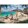 Thomas Kinkade Studios: Disney - Mickey & Minnie in Florida, puzzle 200 peças