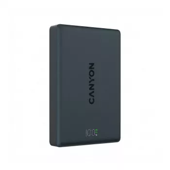 Canyon CPB511B powerbank onPower 10.000 mAh slim Magsafe preto (CNS-CPB511B)
