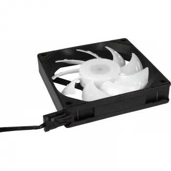 Ventoinha para caixa de computador INTER-TECH ES-011, 120 mm, preto, 1 unid.
