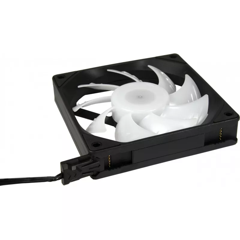 Ventoinha para caixa de computador INTER-TECH ES-011, 120 mm, preto, 1 unid.