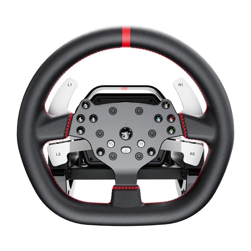Conjunto de volante e pedais PXN V10 Pro para PC, PS4, Xbox One, Xbox Series X|S — compatível com Force Feedback, ligação USB