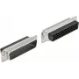 Ficha de cabo DeLOCK 66712 D-Sub HD 50 pinos preto prateado