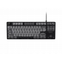 Teclado gaming NATEC Fury Kanabo K2 US branco retroiluminado mecânico preto-cinzento