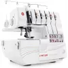 Máquina de costura overlock Singer 14T968, energia elétrica, branco