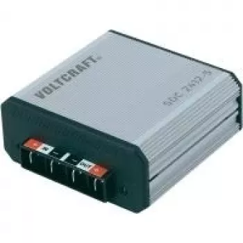 Conversor DC-DC Voltcraft SDC 2412-5, entrada 24 V, saída 13,8 V 5 A
