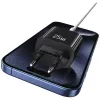 Carregador USB usams USA001629 25W 1×USB-C + 1×USB-A carregamento rápido