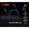 Cabo HDMI Savio GCL-02 1,8 m HDMI Type-A (Standard) preto, azul