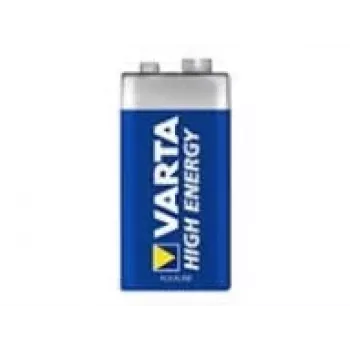 Pilha descartável Varta 9V alcalina