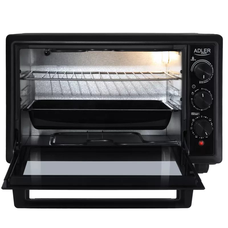 Forno elétrico Adler AD 6023 26L 1500W preto