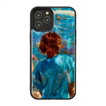 Capa de proteção iKins para Apple iPhone 12 / 12 Pro — design praia infantil