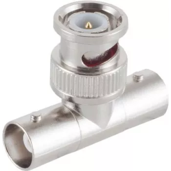 Adaptador BNC ShiverPeaks 98820 — 1 ficha BNC para 2 conectores fêmea BNC, splitter