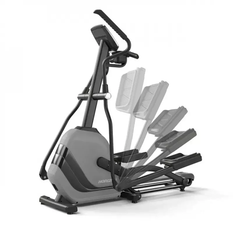 Elíptica Horizon Fitness Andes 7.1 — 30 níveis de resistência, 14 programas, passada de 50,8 cm, utilizador máx. 136 kg