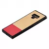 Capa para smartphone man and wood para Galaxy Note 9 – preto, design em faixas largas