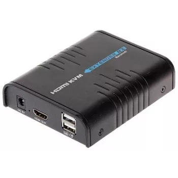 Receptor de sinal AV Signal HDMI+USB-EX-100/RX — extensor HDMI e USB (unidade recetora)