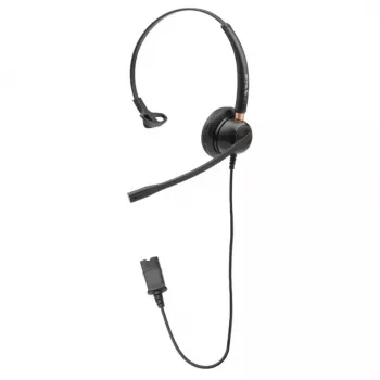 Auscultadores com microfone Tellur Voice 510N monofónico USB preto