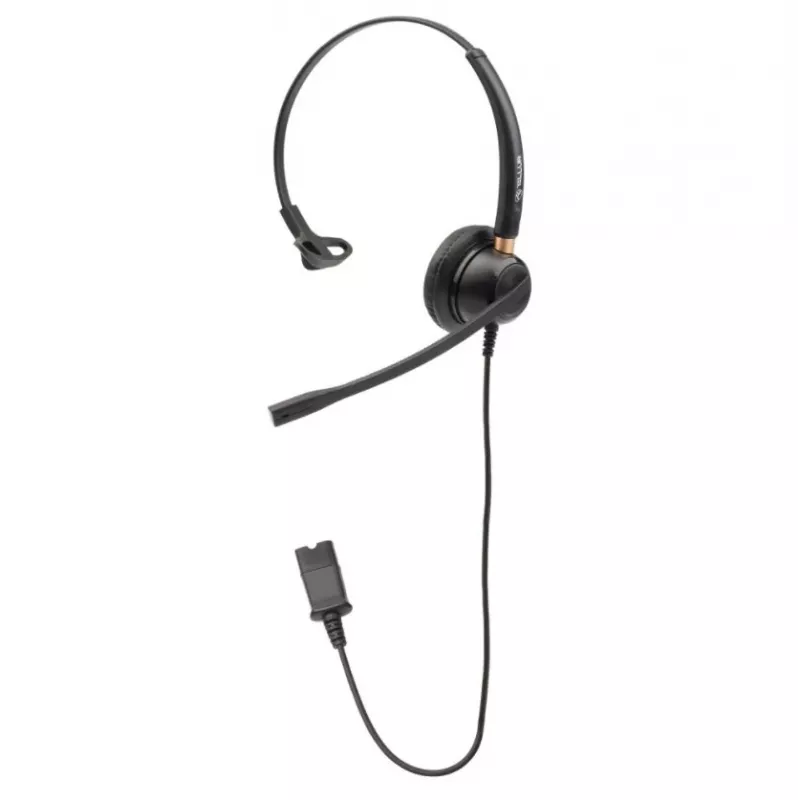 Auscultadores com microfone Tellur Voice 510N monofónico USB preto