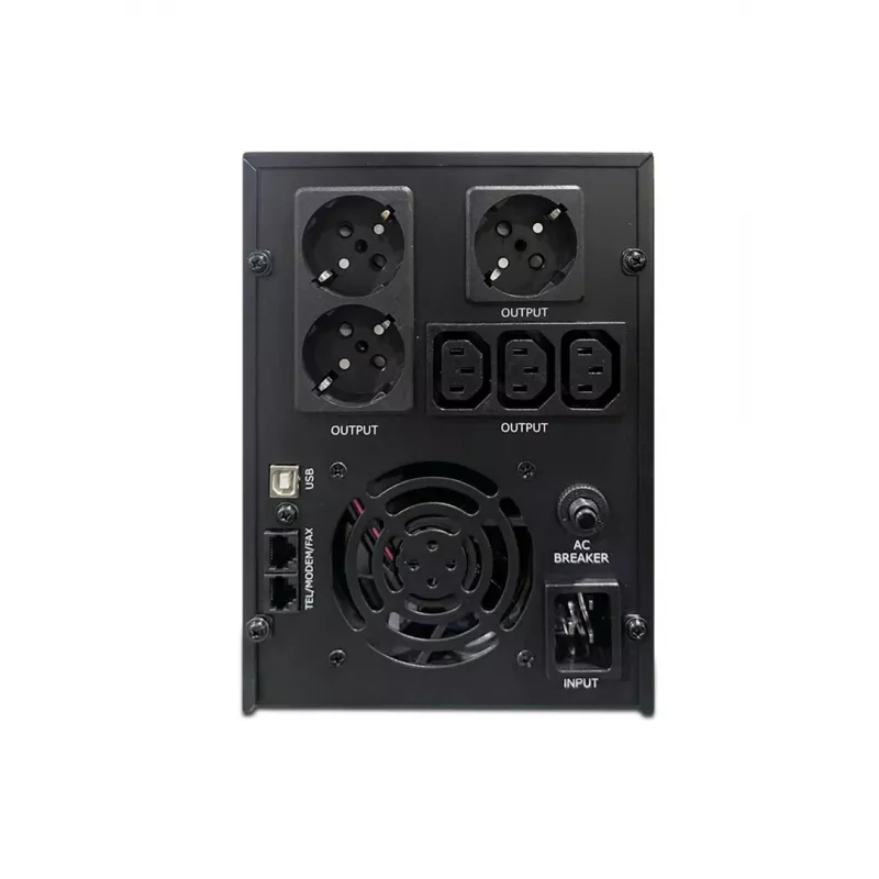 UPS (fonte de alimentação ininterrupta) Gembird EG-UPS-036 Line-Interactive 3 kVA 1800 W 6 saídas AC