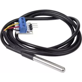 Velleman VMA324 acessório para placas de desenvolvimento sensor de temperatura preto - prateado (VMA324)