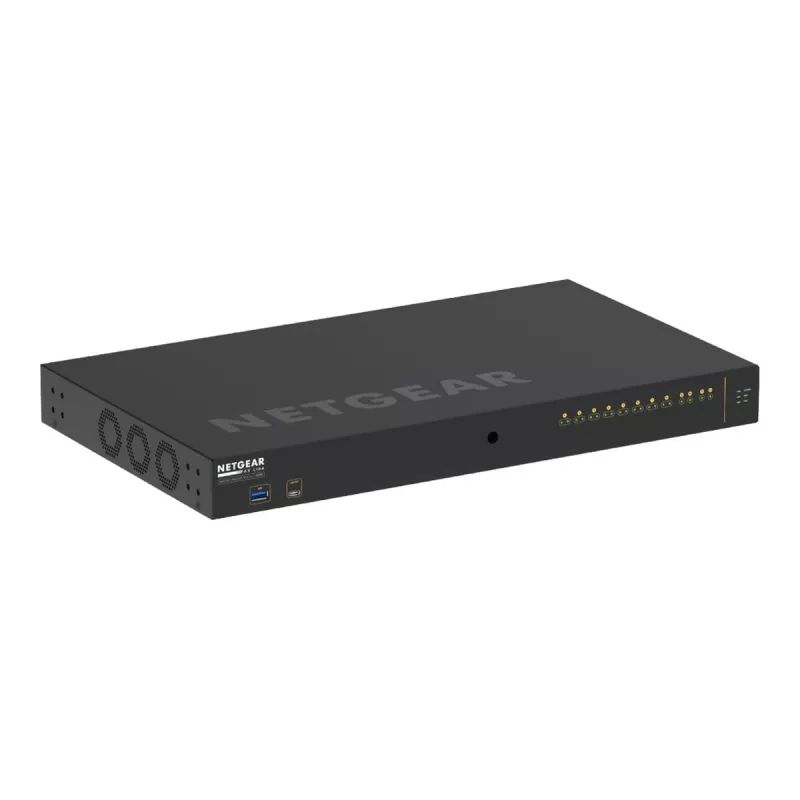 NETGEAR M4250-10G2XF-PoE++ Managed L2/L3 Gigabit Ethernet (10/100/1000) Power over Ethernet (PoE) 1U Preto