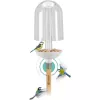 Comedouro para pássaros Gardena ClickUp! transparente branco acrílico