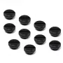 XSPC Plug V2 G1/4 polegadas Ag - Pacote de 10, preto mate