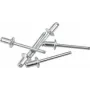 Rebite tubular KWB 407482 alumínio 4,8 mm de diâmetro 12 mm de comprimento
