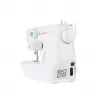 Máquina de costura semiautomática SINGER M2105 – 8 pontos, casa de botão em 4 passos, braço livre, elétrica, branca