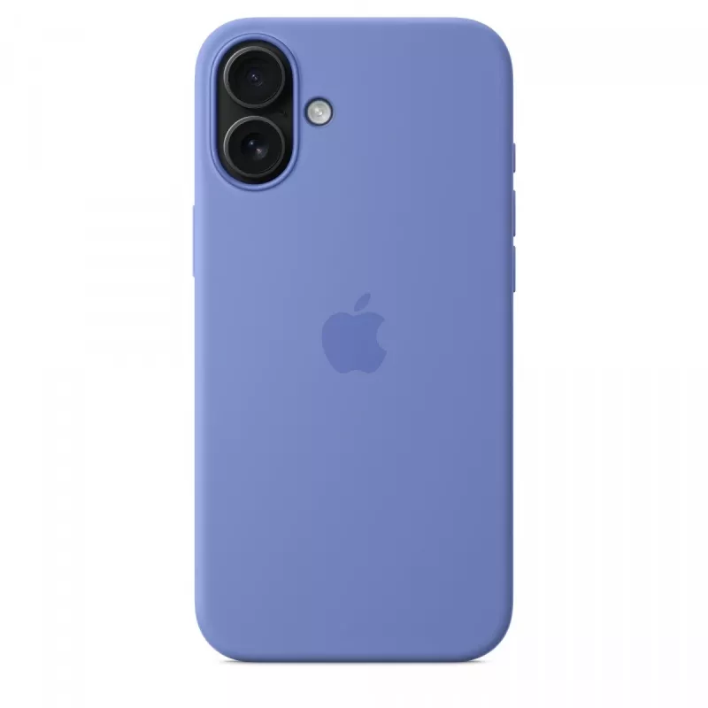 iPhone 16 Plus capa de silicone com MagSafe - Periwinkle