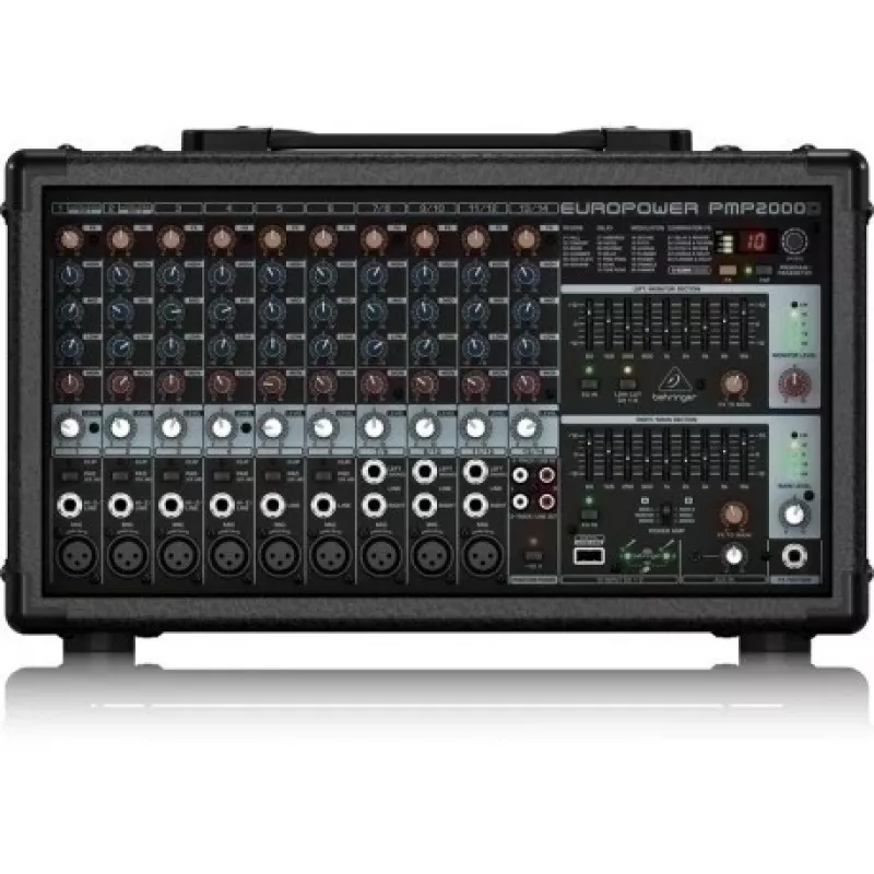 Behringer PMP2000D mesa de mistura amplificada