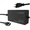 Cablexpert NPA-AC-PDQC65-01 Carregador rápido GaN USB Type-C 65 W PowerDelivery, preto | Cablexpert