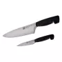 Faca doméstica ZWILLING 35175-000-0 — Lâmina de aço inoxidável, cabo preto, largura 95 mm, comprimento 420 mm