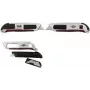 X-ato de segurança WEDO 78 814 com lâmina trapezoidal, ambidestro, prateado/preto/vermelho
