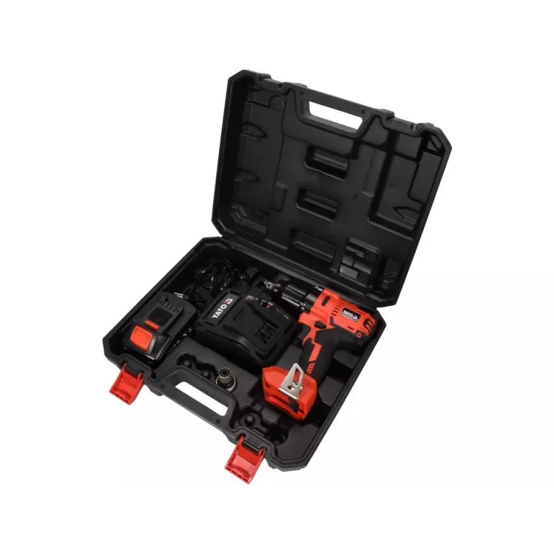 YATO CHAVE DE IMPACTO SEM ESCOVAS 18V LI-ION 1/2 1x3,0Ah 700Nm