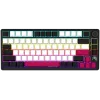 LORGAR KBP7075W teclado gaming mecânico sem fios 75%, preto/vermelho, EN