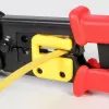 Alicate de cravar cabos Gembird T-WC-05, comprimento 195 mm, largura 53 mm, 0,36 kg, amarelo/vermelho/preto
