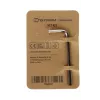 Chave Allen Teltonika 19 x 53 x 2,5 mm níquel angular PR5MEC17