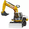 Escavadora BRUDER 03413 idade recomendada 2 anos material ABS