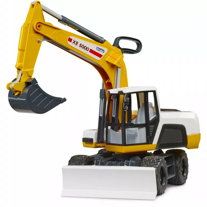Escavadora BRUDER 03413 idade recomendada 2 anos material ABS