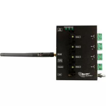 Dispositivo de comutação de rede ALLNET ALL4175v2 — 4 saídas de relé, 230VAC 10A