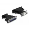 Adaptador DeLOCK USB 2.0 Type-A para série RS-232 D-Sub 9 + D-Sub 25