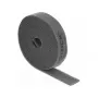 Fita de montagem DeLOCK velcro em rolo C 2 m x L 15 mm cinzento