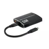 Adaptador USB-C para HDMI duplo Gembird A-CM-HDMIF2-01, 4K 60Hz, preto