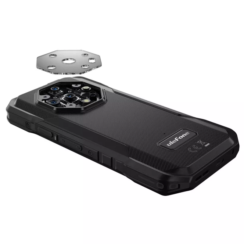 Ulefone Armor X32 Pro 5G smartphone, 5,65 polegadas, 8 GB RAM, 256 GB, IP69K, Android 14, Future Black