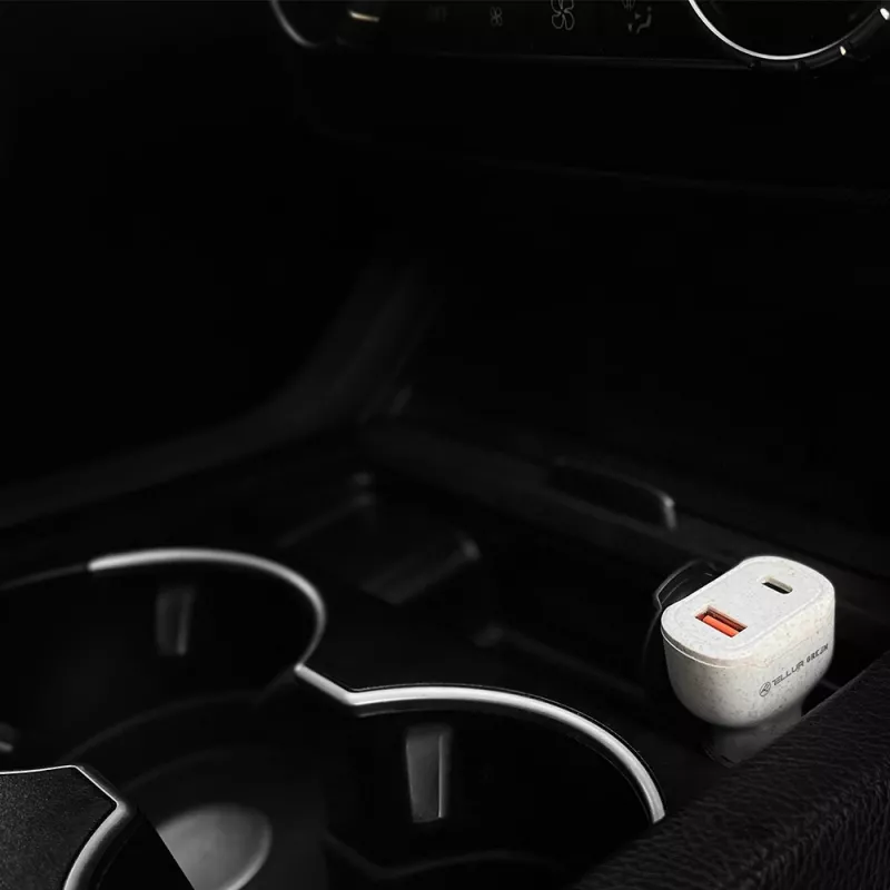 Carregador de automóvel Tellur TLL151341 36W 6A PD18W QC3.0 — adaptador USB para carregamento rápido