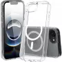 Nevox StyleShell SHOCKFlex - iPhone 16e/17e compatível com MagSafe transparente