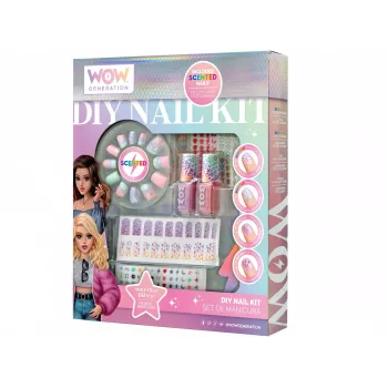 Conjunto de manicure para crianças Euroswan WOW00017 - kit de cuidado de unhas perfumado